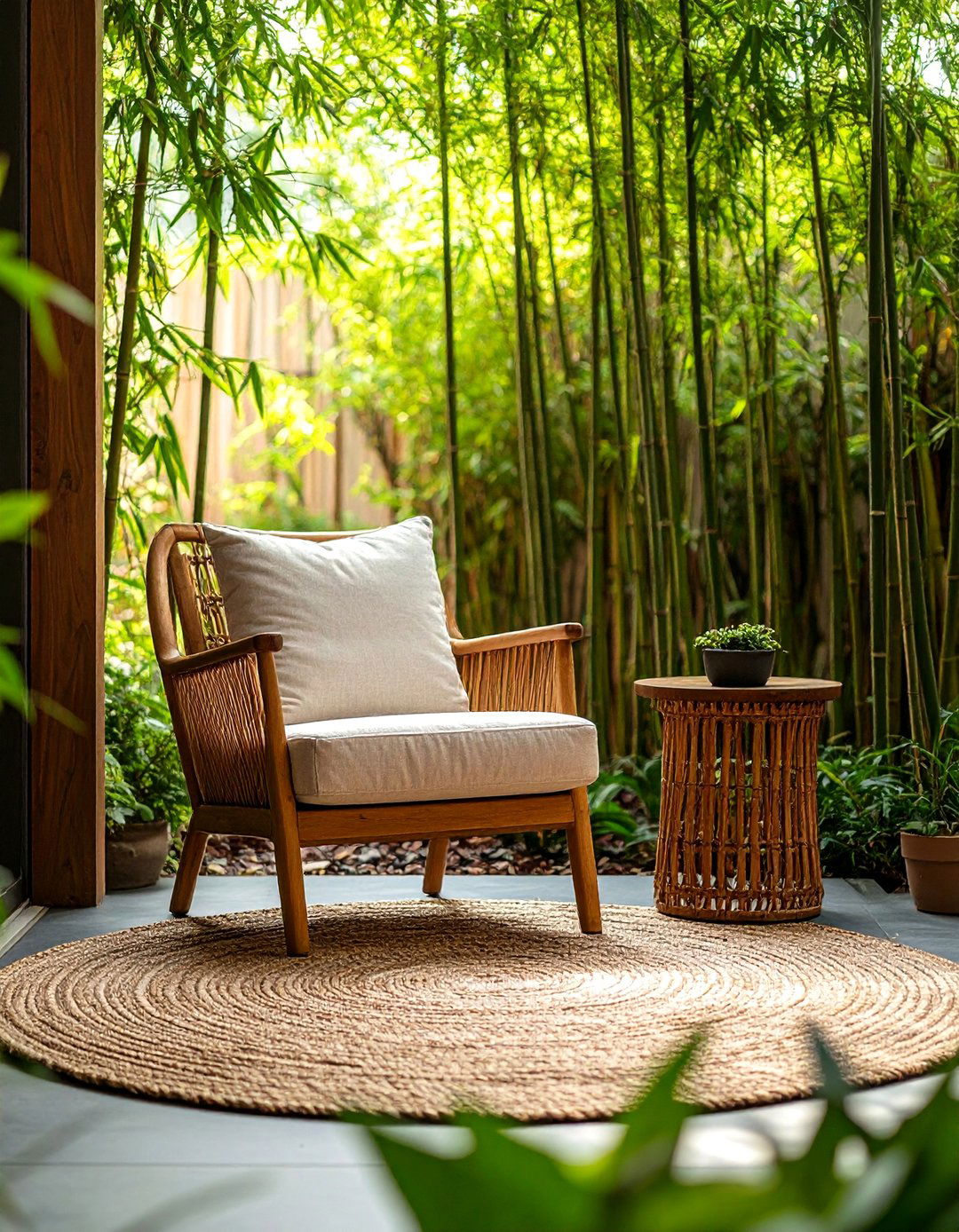 A Secluded Reading Nook Garden - 30 backyard ideas for small yards