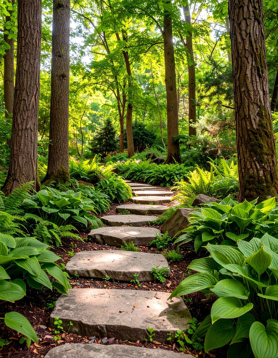 A Secluded Woodland Retreat - 30 free landscape design online ideas