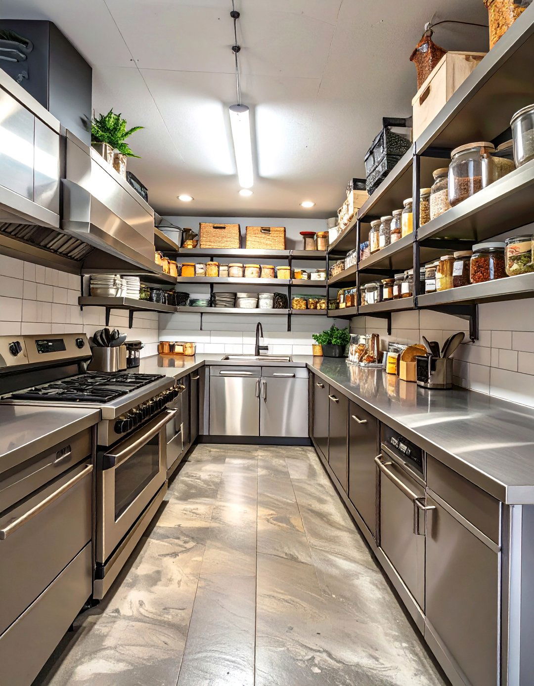 A Second Kitchen and Pantry - 30 attached garage addition ideas