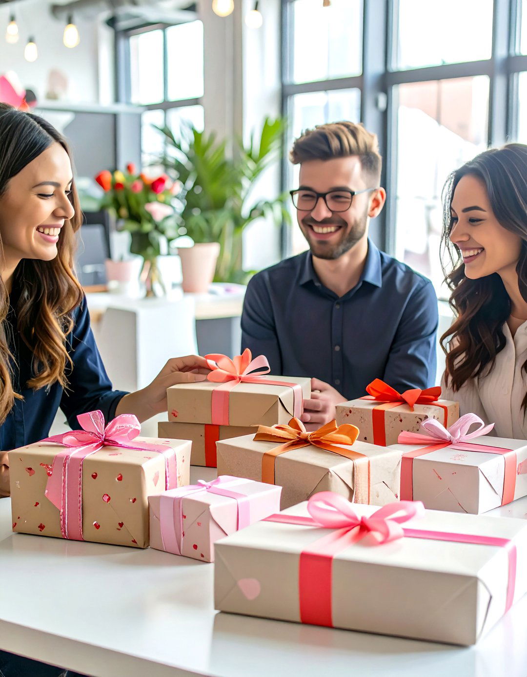 A Secret Cupid Gift Exchange - 30 office valentines day ideas