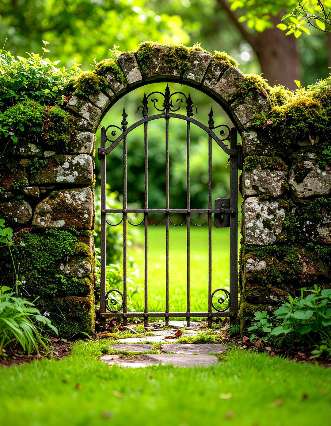 A Secret Garden Gate Theme - 30 fairy garden ideas landscaping