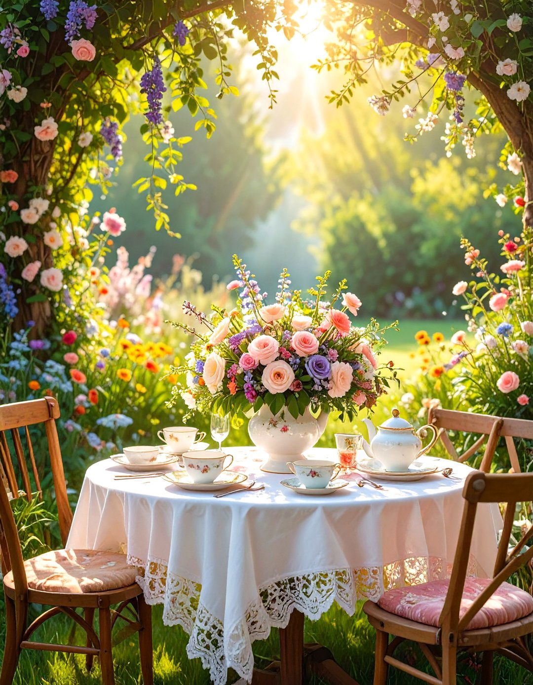 A Secret Garden Tea Party - 30 girl baby shower ideas