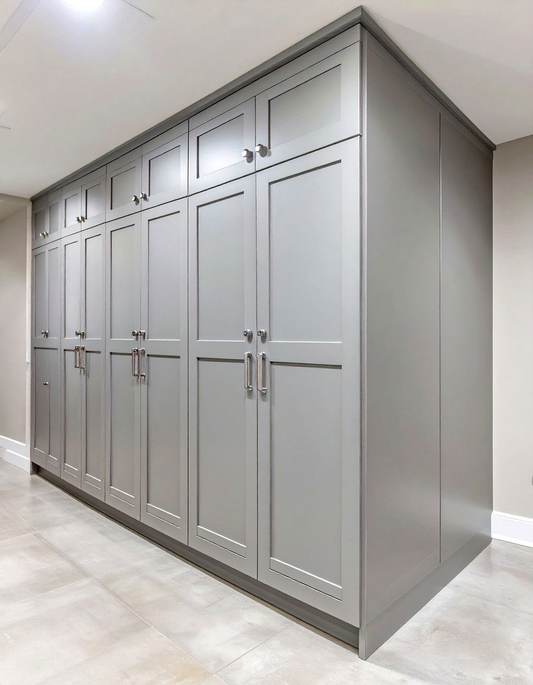 A Secure Locked Cabinet Garage Closet - 30 garage closet ideas