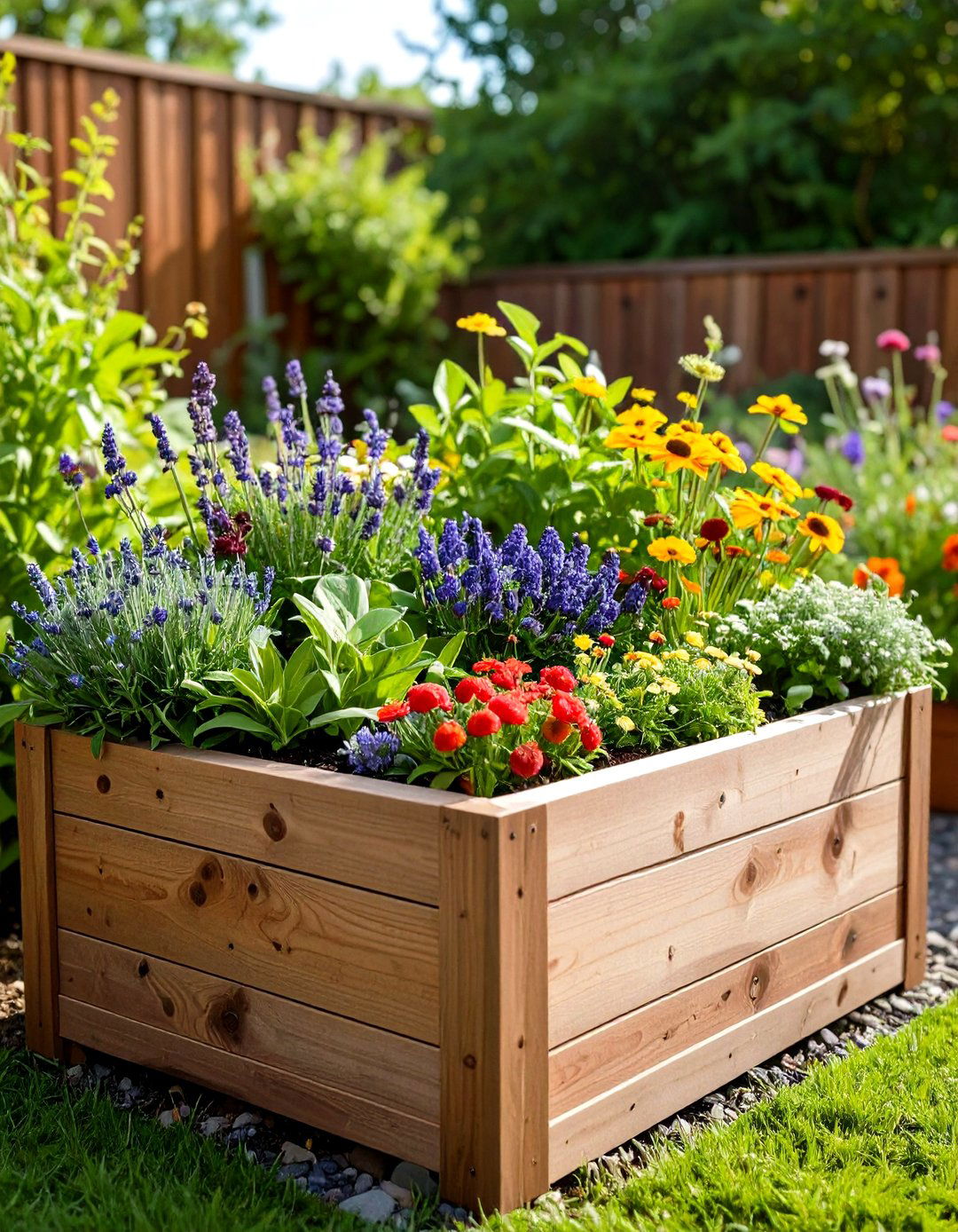 A Sensory Garden Box - 30 garden box ideas
