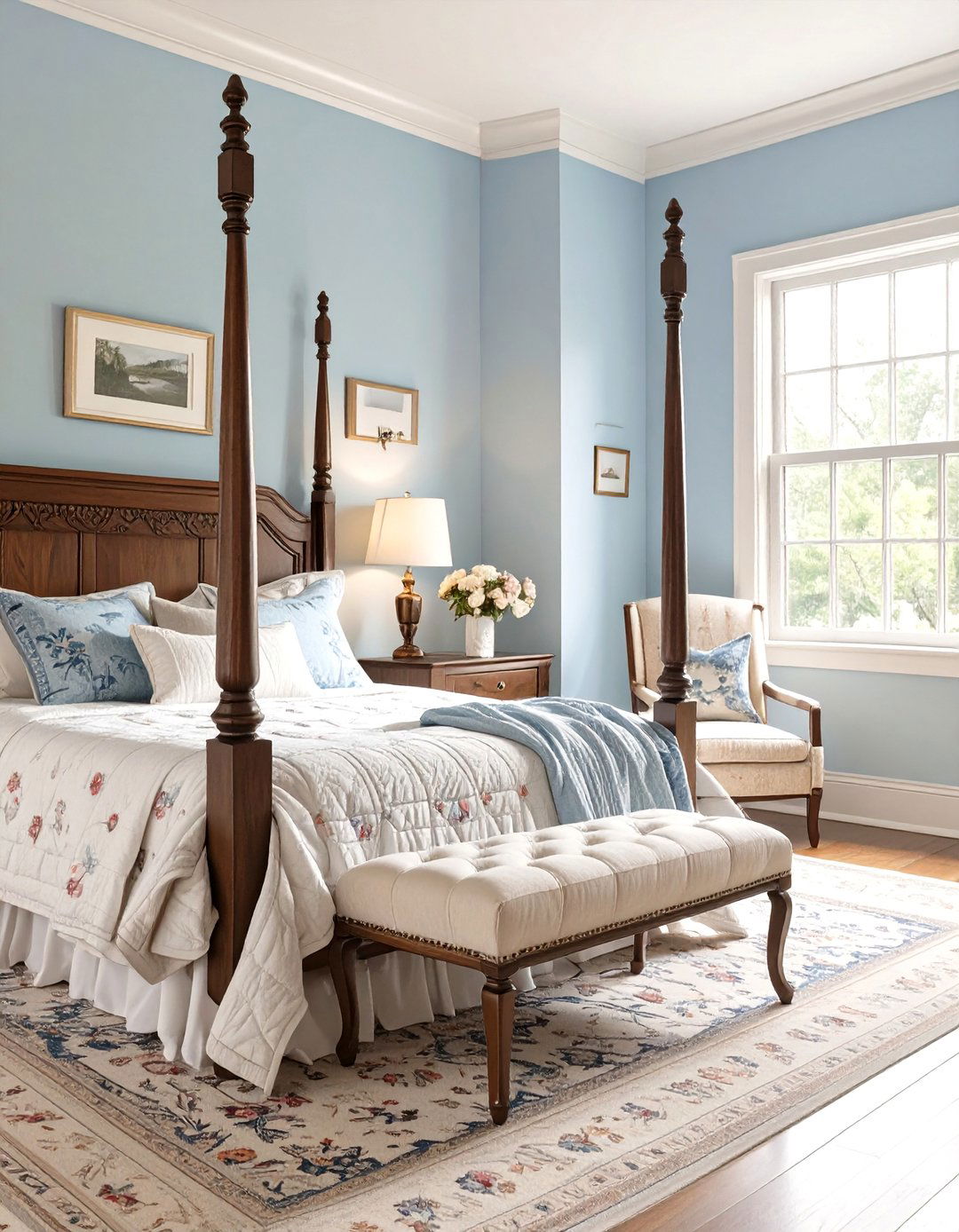 A Serene Colonial Bedroom Retreat - 30 american colonial interior design ideas