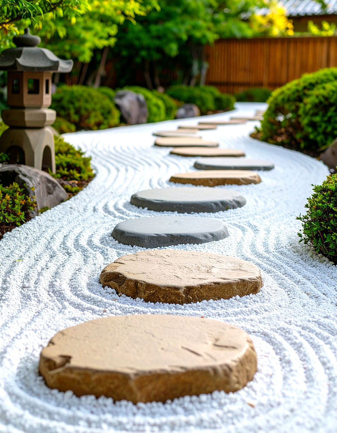 A Serene Japanese Zen Garden Pathway - 30 garden pathway ideas