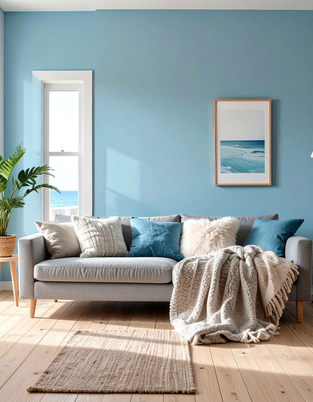 A Serene Scandinavian Coastal Blend - 30 coastal interior design ideas