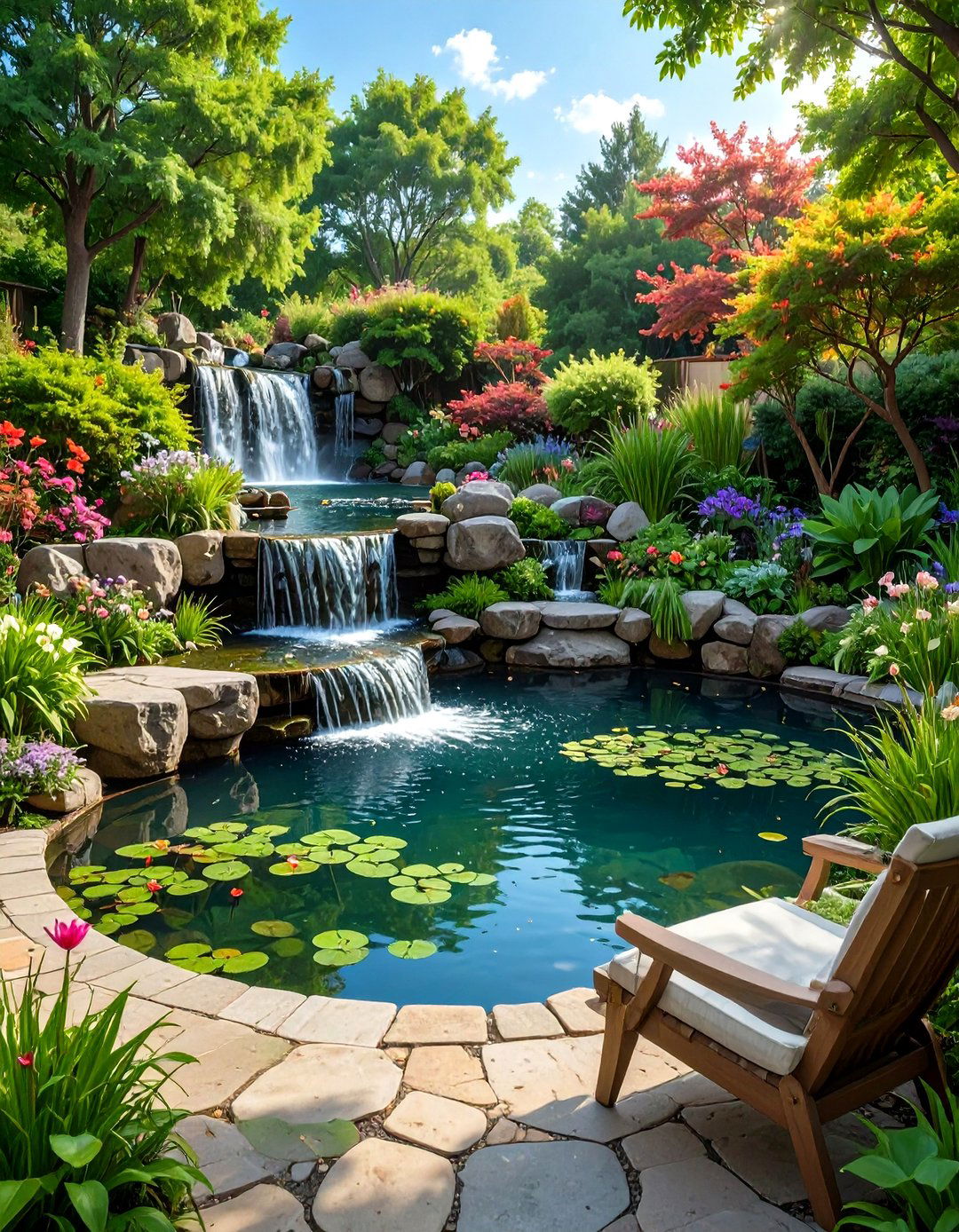 A Serene Water Garden Design Tool - 30 online landscape design tool ideas