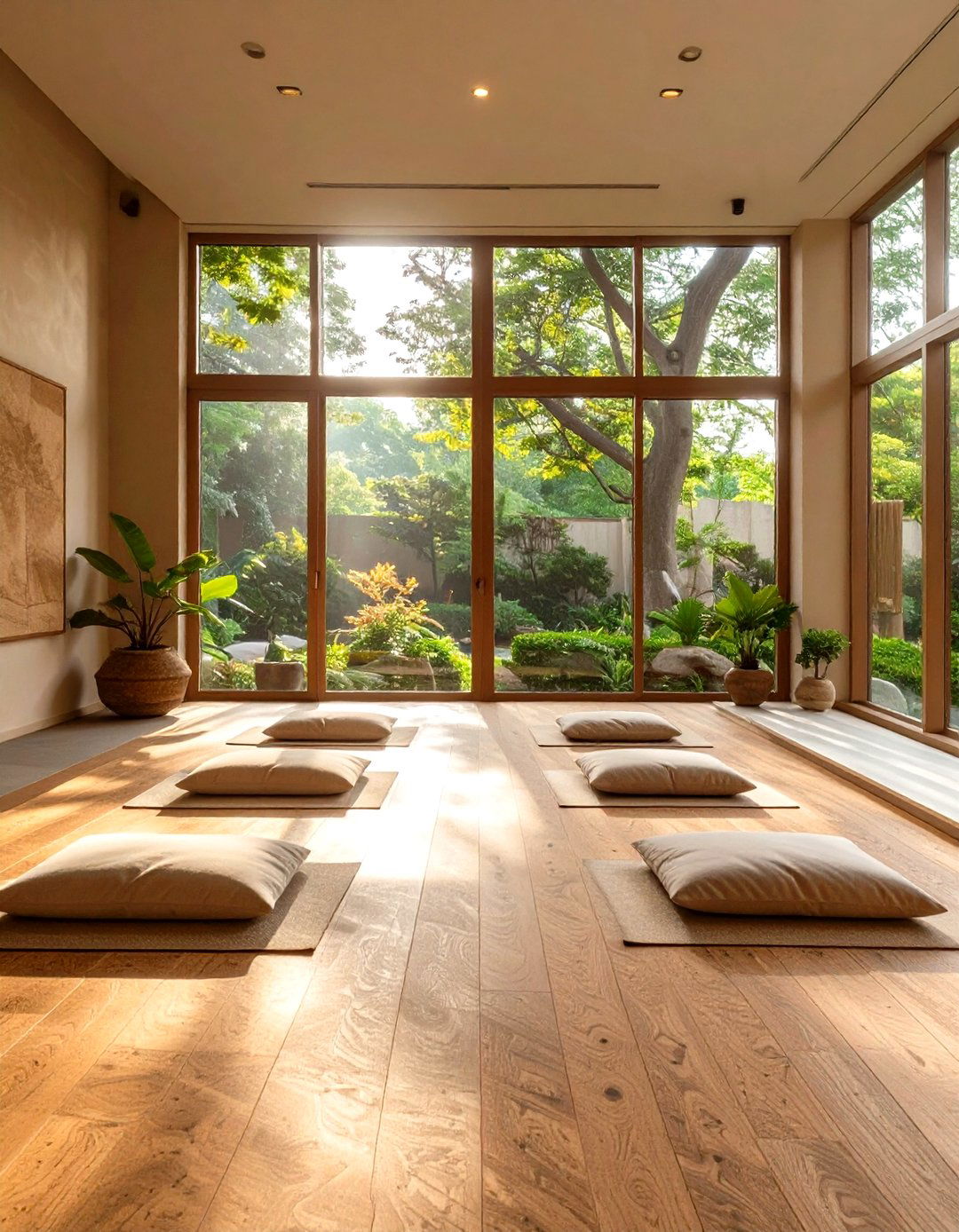 A Serene Yoga and Meditation Studio - 30 garage extension ideas