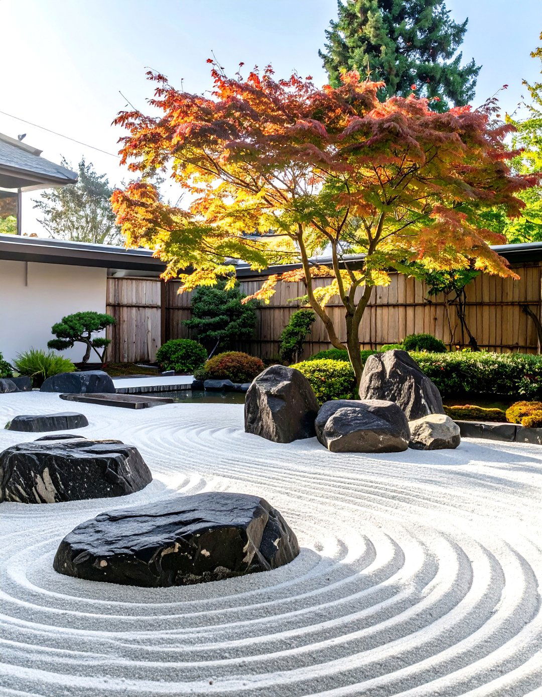 A Serene Zen Garden Retreat - 30 backyard ideas without grass