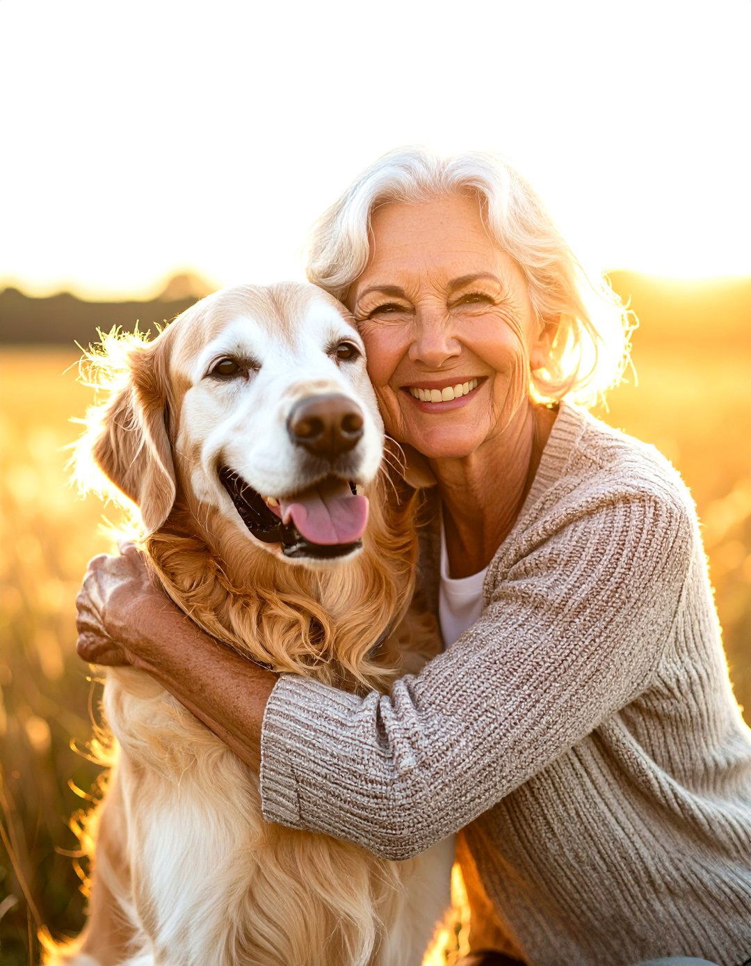 A Session with Your Pet - 30 girl outdoor senior picture ideas