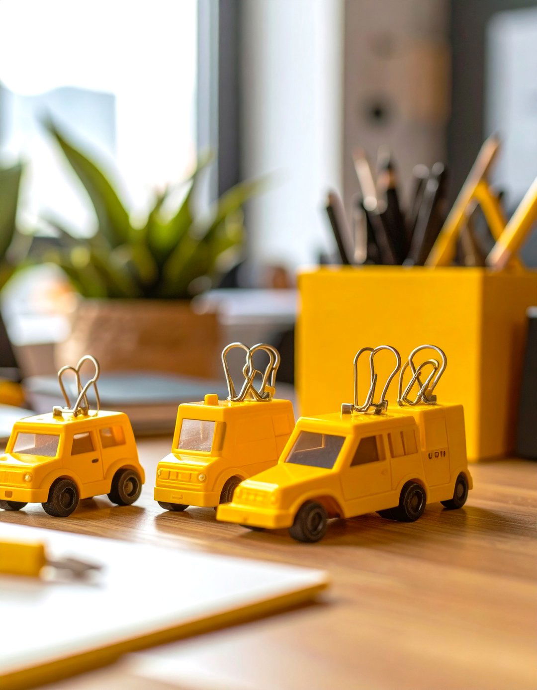 A Set of Desk Sized Construction Toys - 30 office white elephant gift ideas