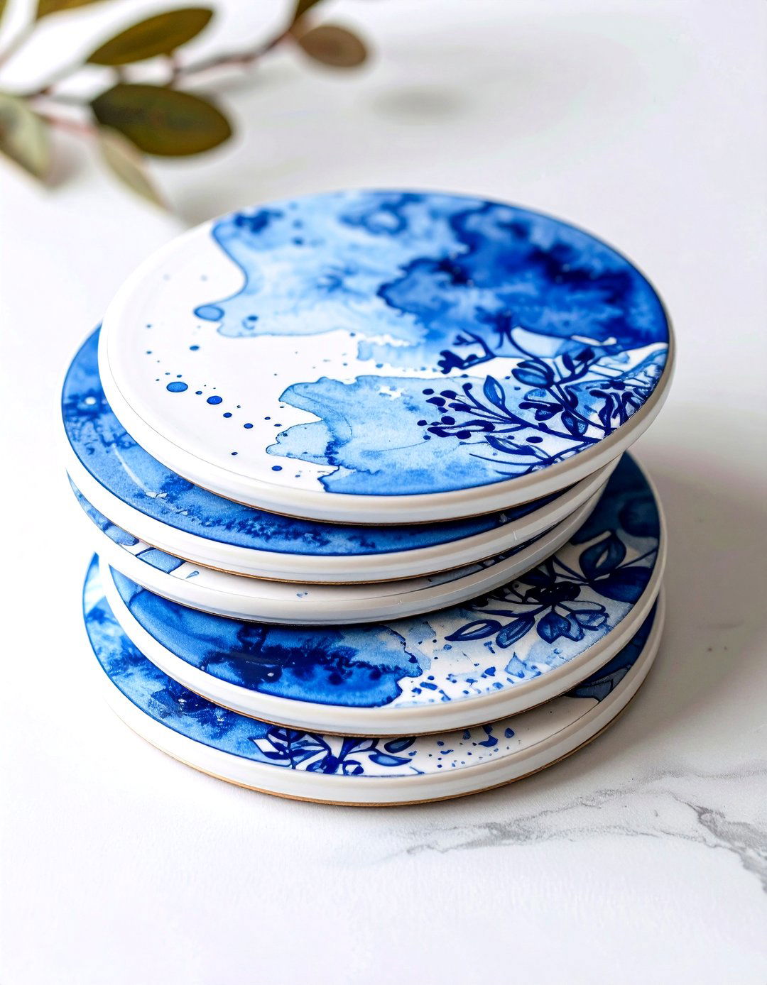 A Set of Drink Coasters - 30 baby shower game gift ideas
