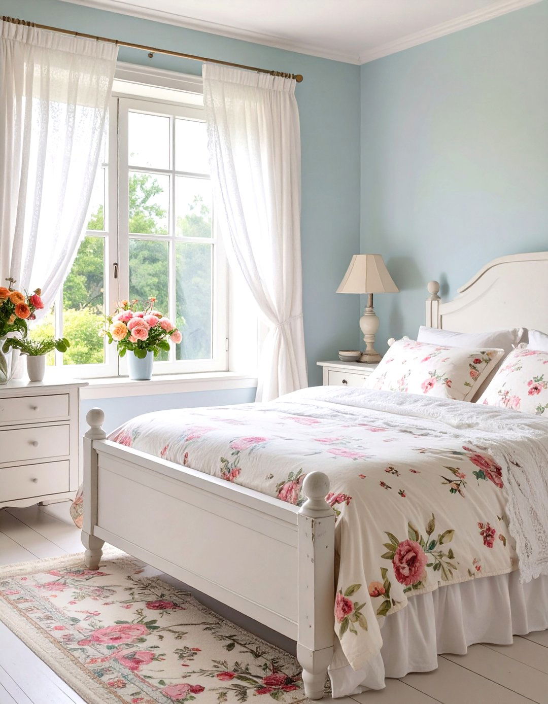 A Shabby Chic Cottage Bedroom - 30 interior design with natural light ideas