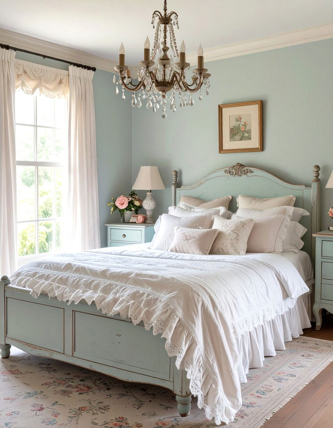 A Shabby Chic Cottage Bedroom - 30 cottage bedroom ideas