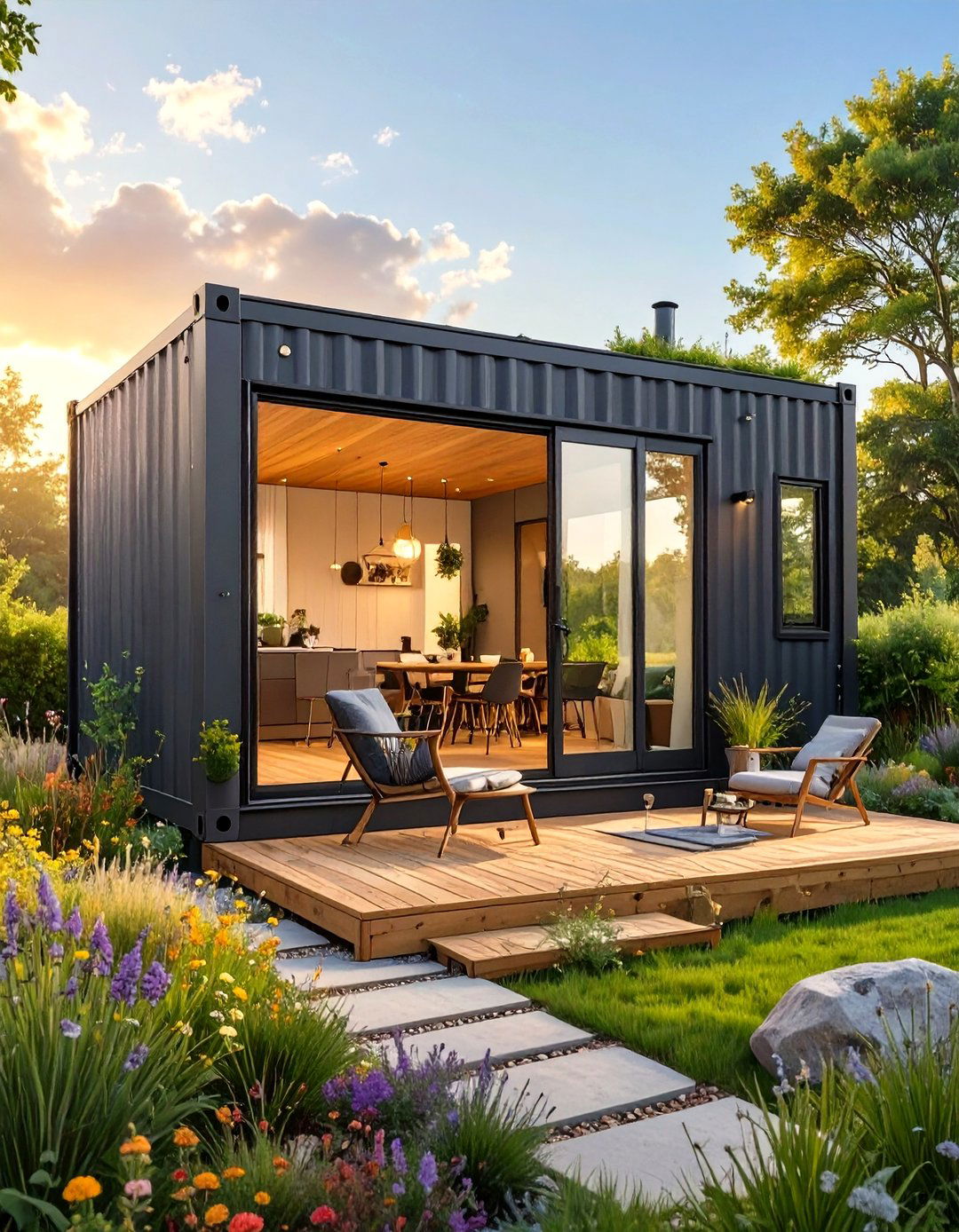 A Shipping Container Tiny Home - 30 tiny home design ideas