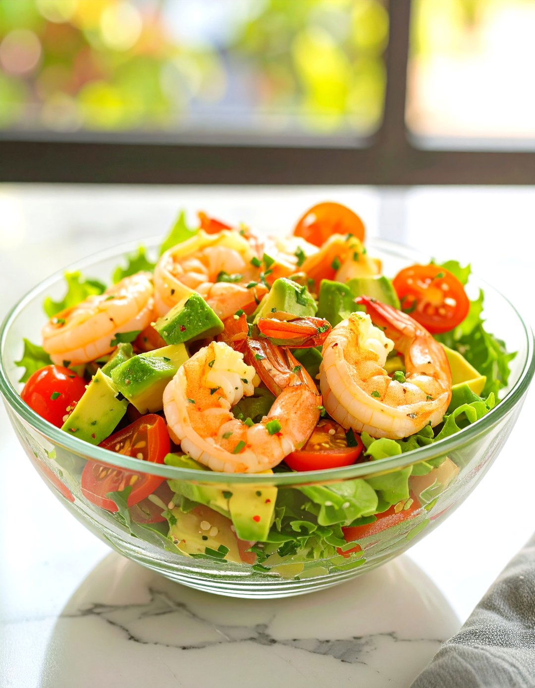 A Shrimp and Avocado Salad - 30 office lunch ideas