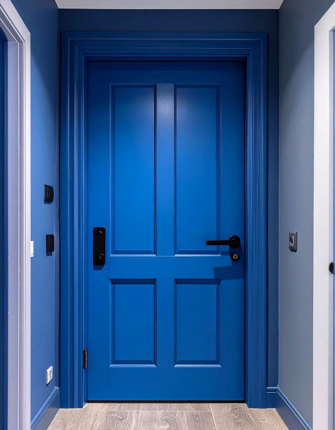 A Single Swinging Door with a Twist - 30 small closet door ideas