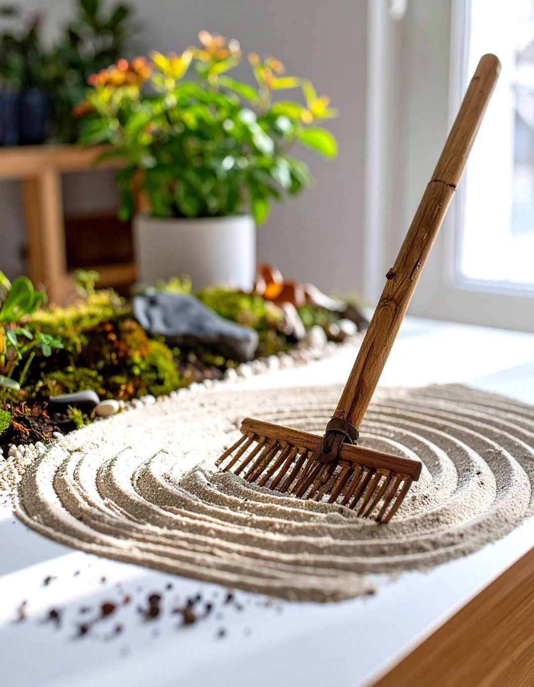 A Single Tree Sapling - 30 zen garden ideas on a budget