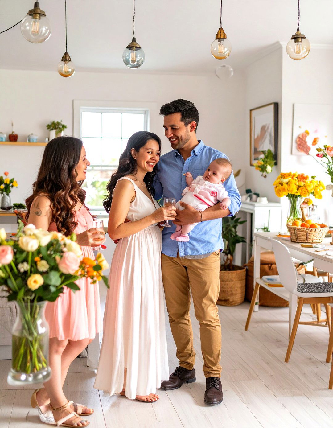 A Sip and See Sprinkle Hybrid - 30 sprinkle baby shower ideas