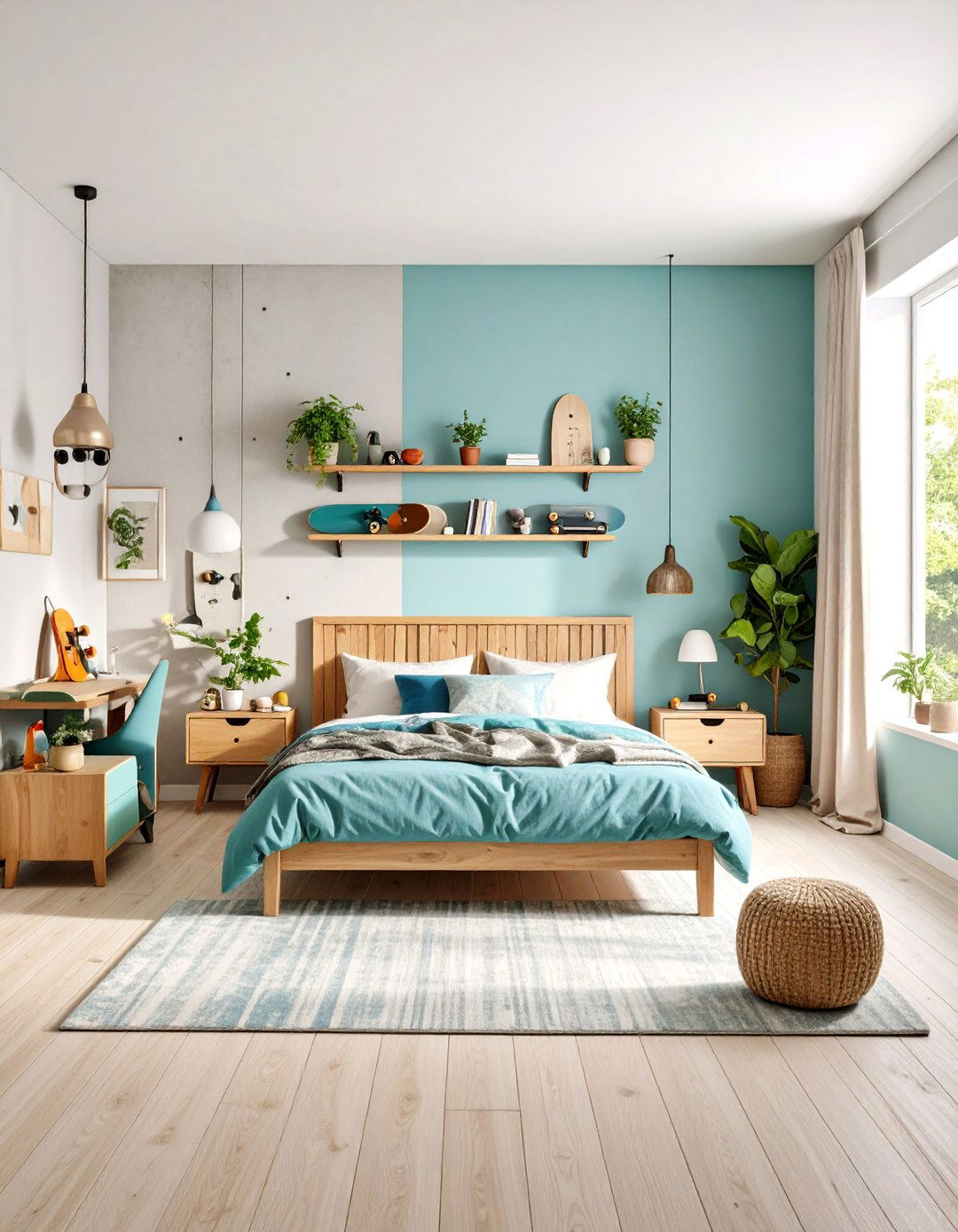 A Skater Park Bedroom - 30 13 year old boy bedroom ideas