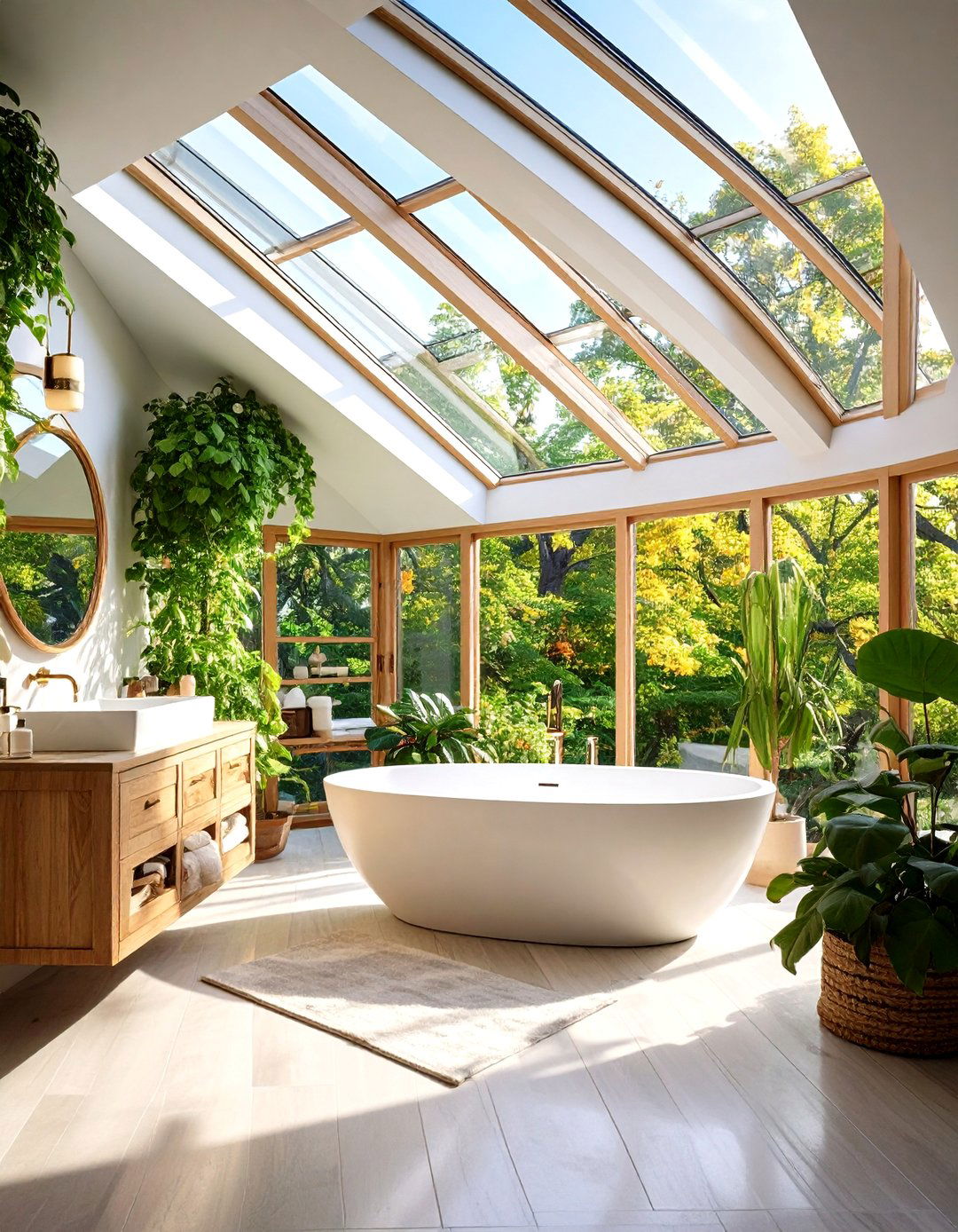 A Skylight for Natural Light - 30 pinterest bathroom ideas
