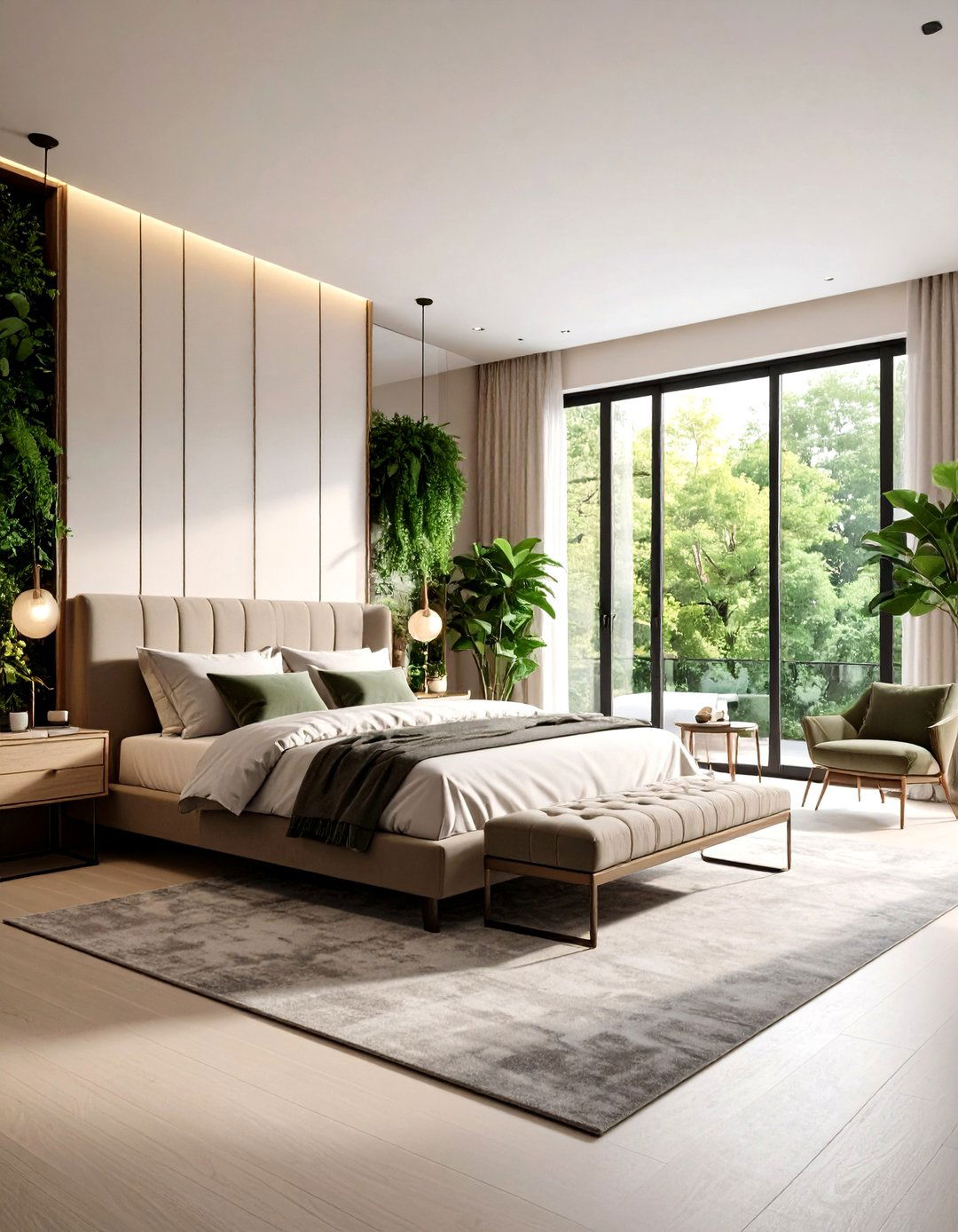 A Sleek Contemporary Bedroom - 30 dream bedroom ideas