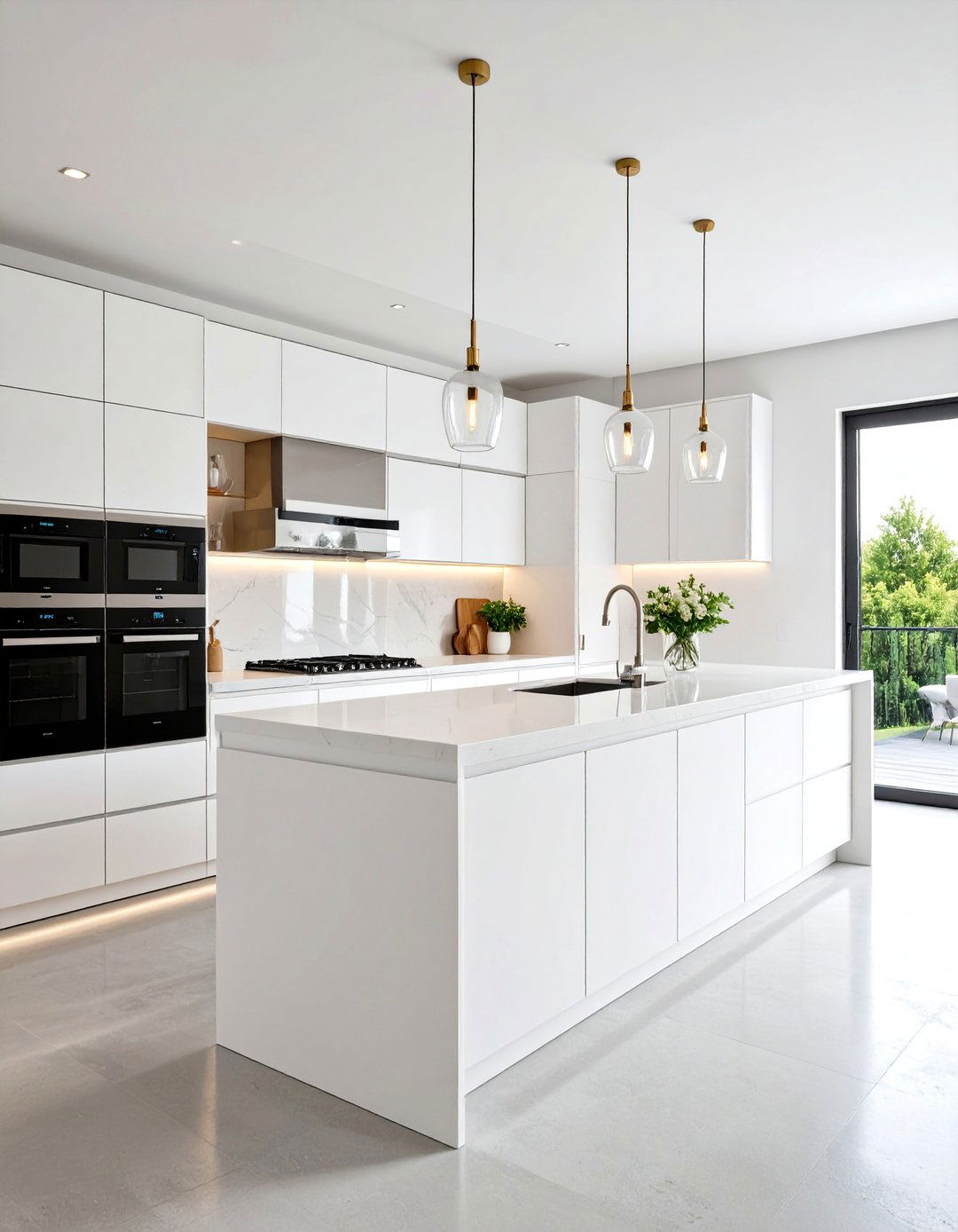 A Sleek Minimalist Kitchen - 30 design a kitchen ideas