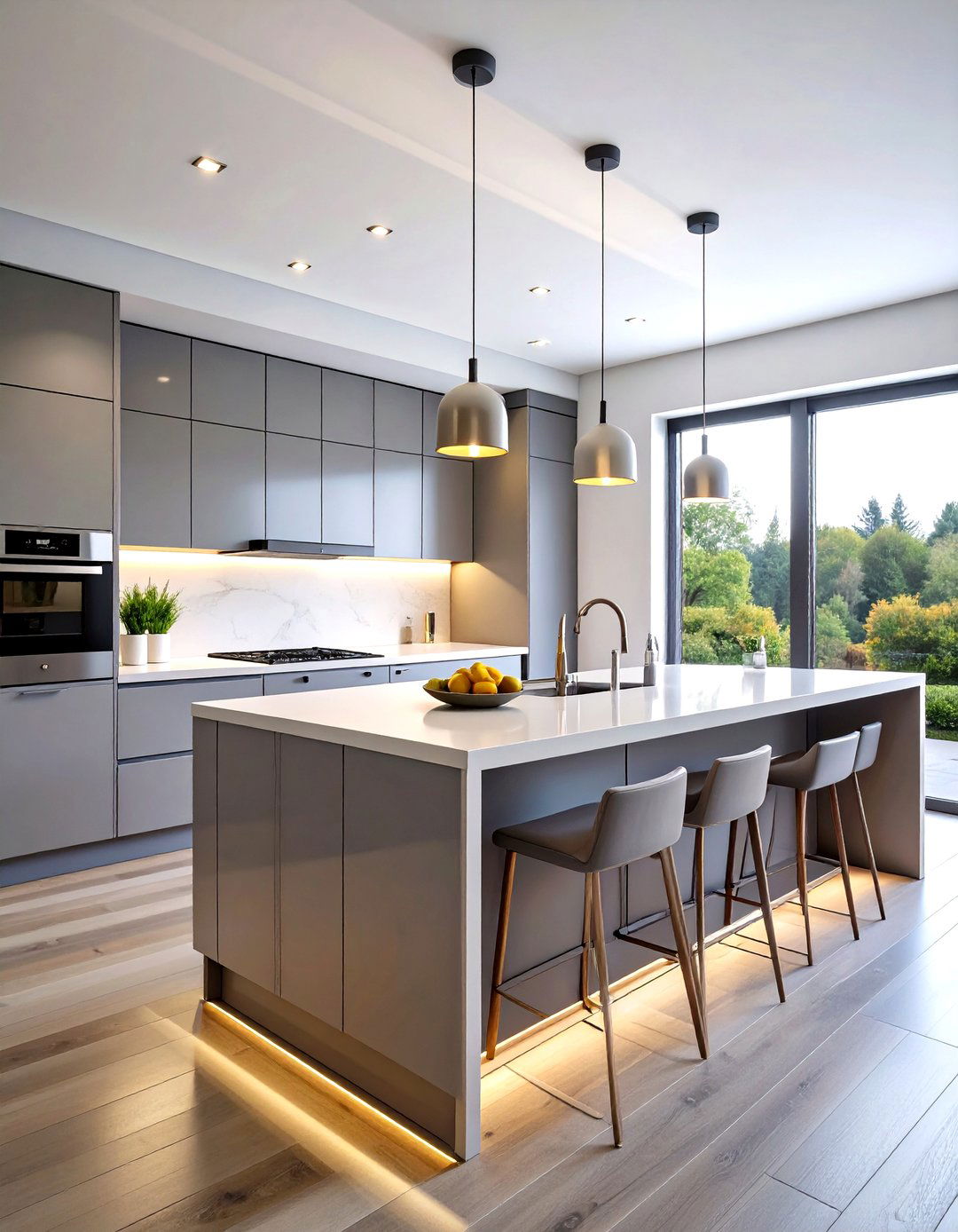 A Sleek Modern Kitchen - 30 kitchen renovations ideas