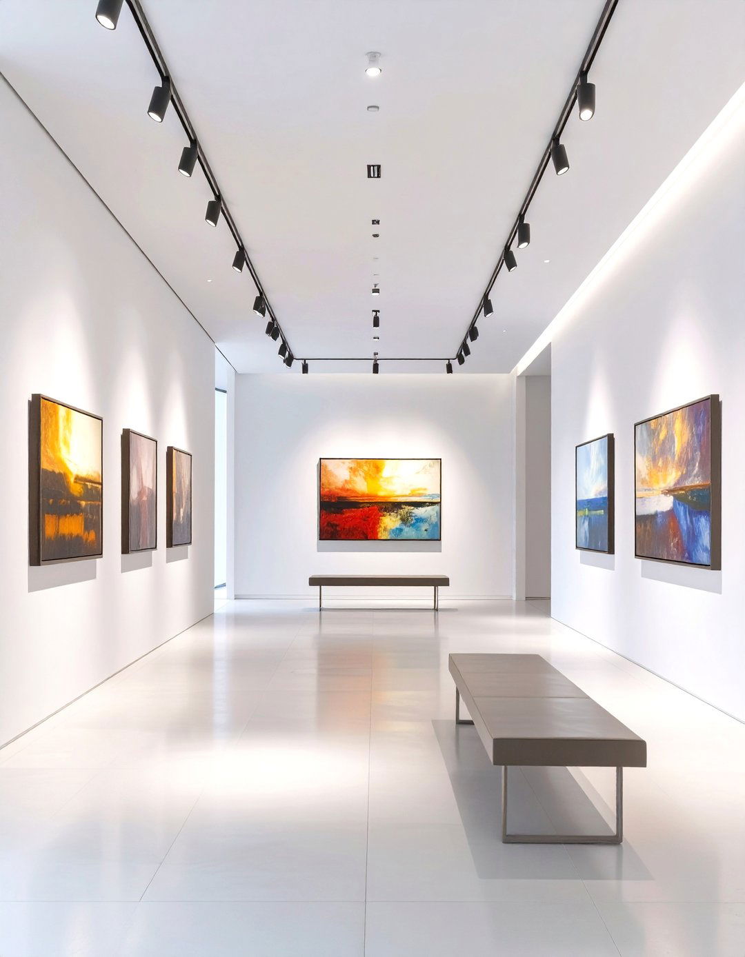 A Sleek and Simple Art Gallery - 30 ai she shed design ideas