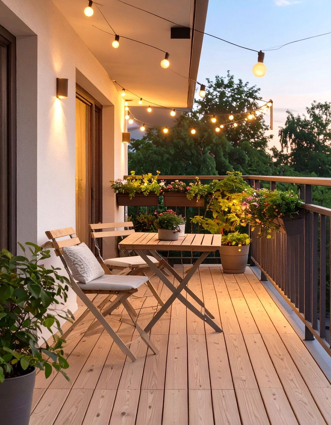 A Small Balcony Transformed into a Hygge Oasis - 30 nordic interior design ideas