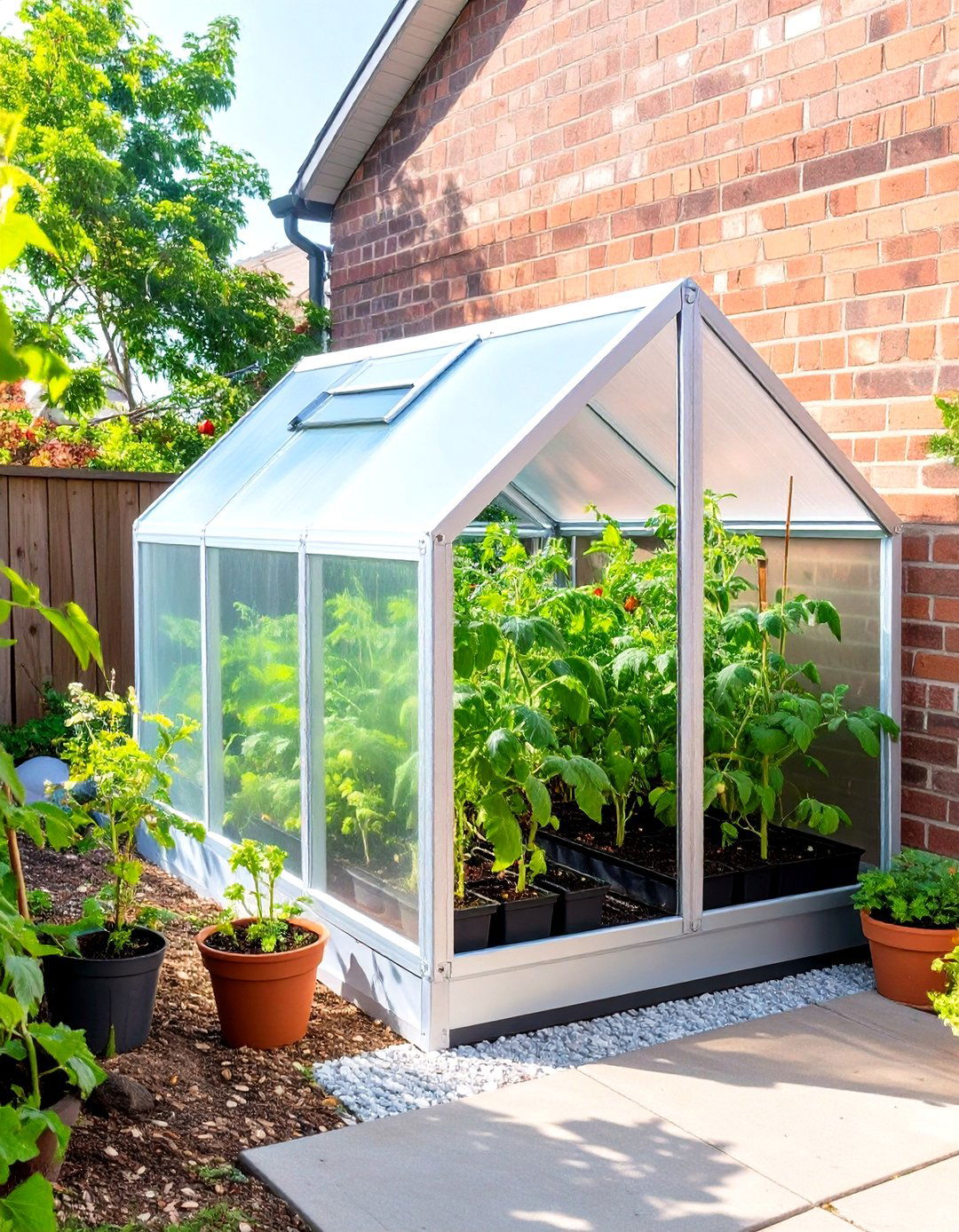 A Small Greenhouse Design - 30 small backyard designs