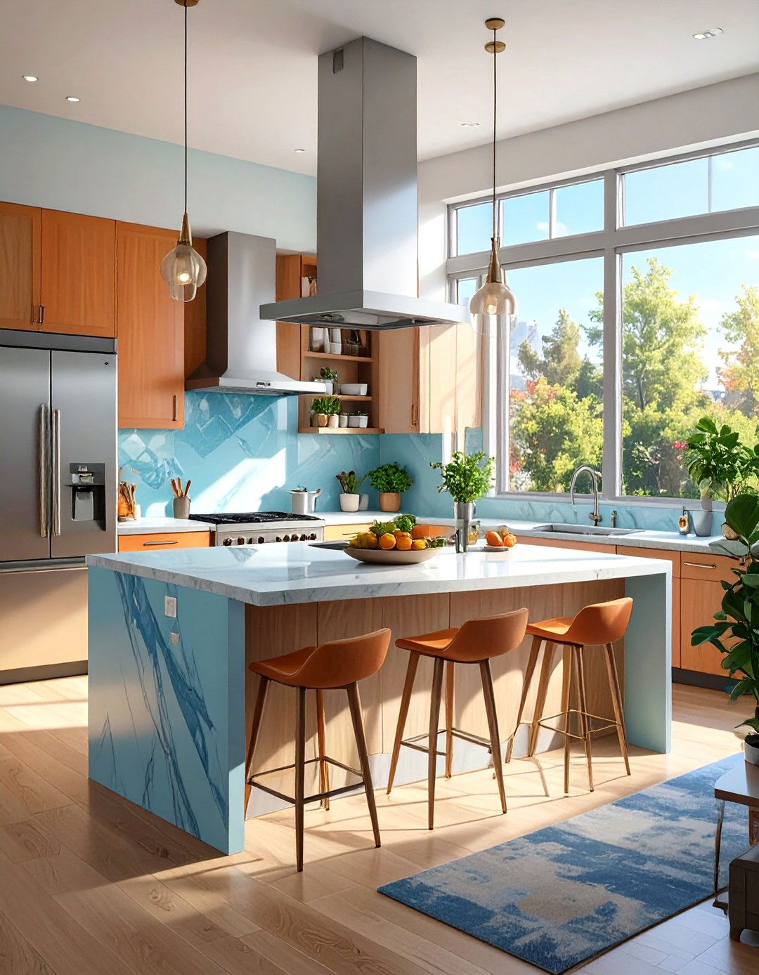 A Small Kitchen Layout with a Peninsula - 30 small kitchen layout ideas