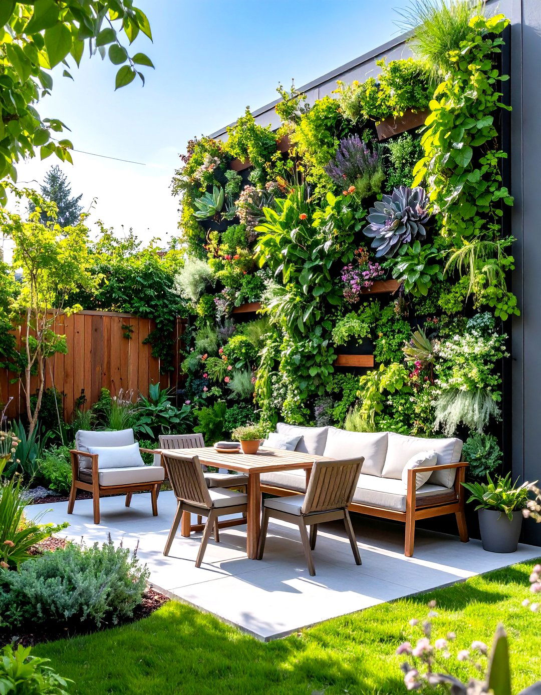 A Small Space Vertical Garden Backyard - 30 design my backyard ideas