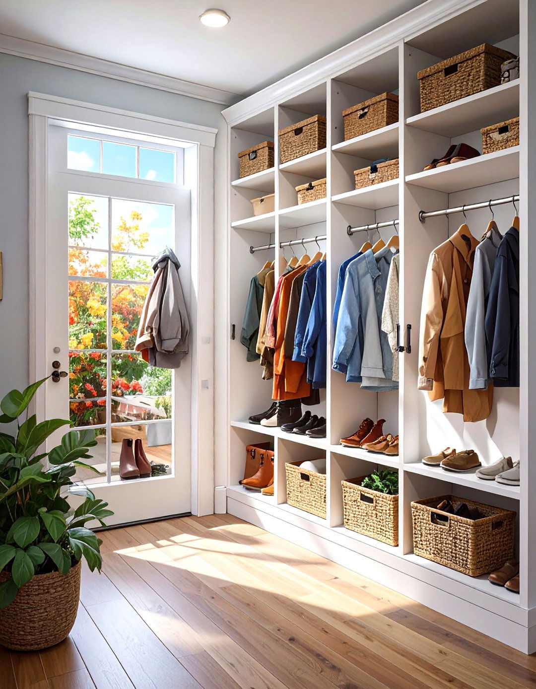 30 Mudroom Closet Ideas to Organize Your Home Entry - We Love Home Blog