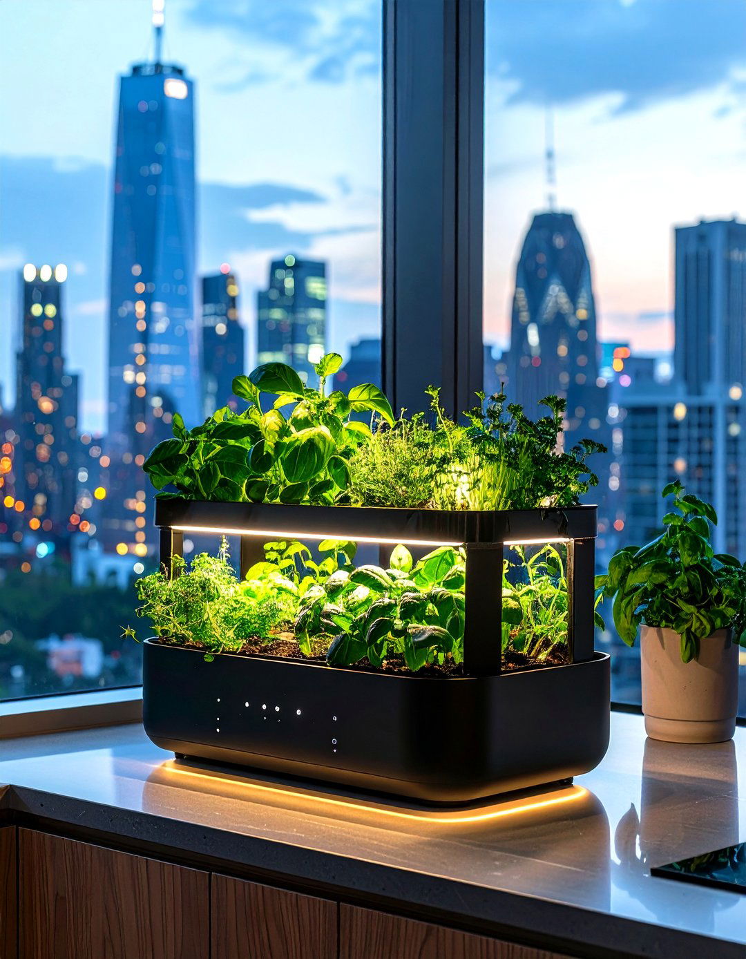 A Smart Indoor Herb Garden - 30 kitchen gift ideas