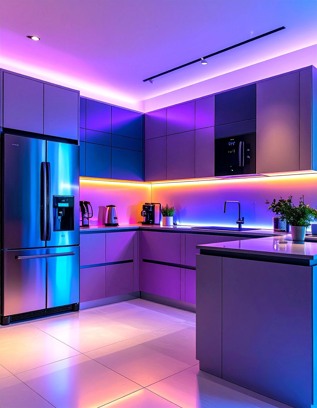 A Smart Technology Kitchen - 30 kitchen renovations ideas