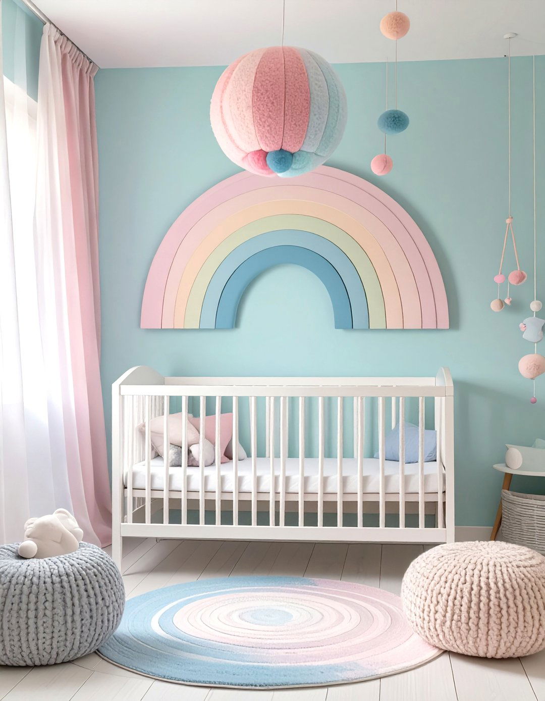 A Soft Pastel Nursery - 30 nursery theme ideas