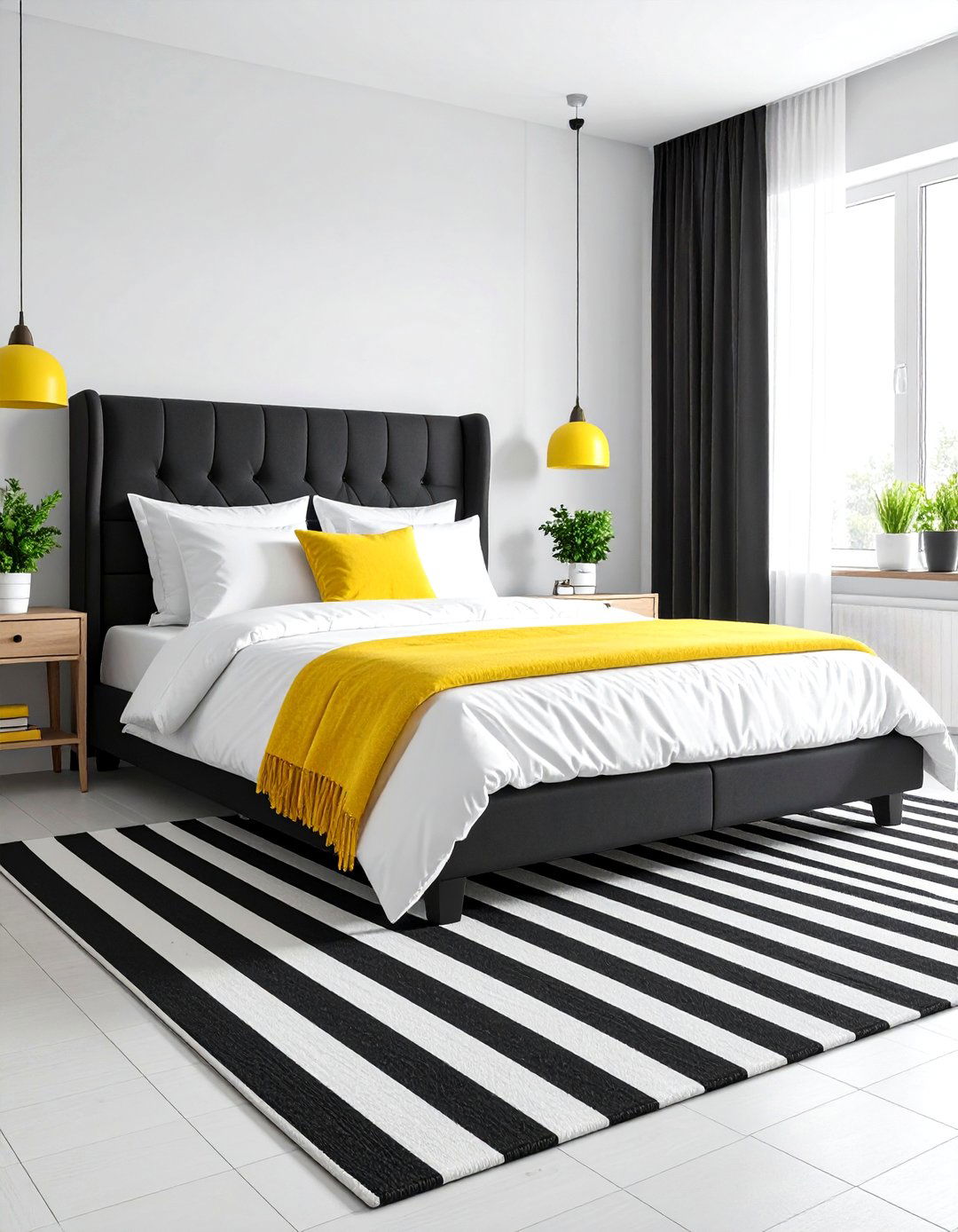 A Sophisticated Black and White Bedroom - 30 10 year old bedroom ideas girl