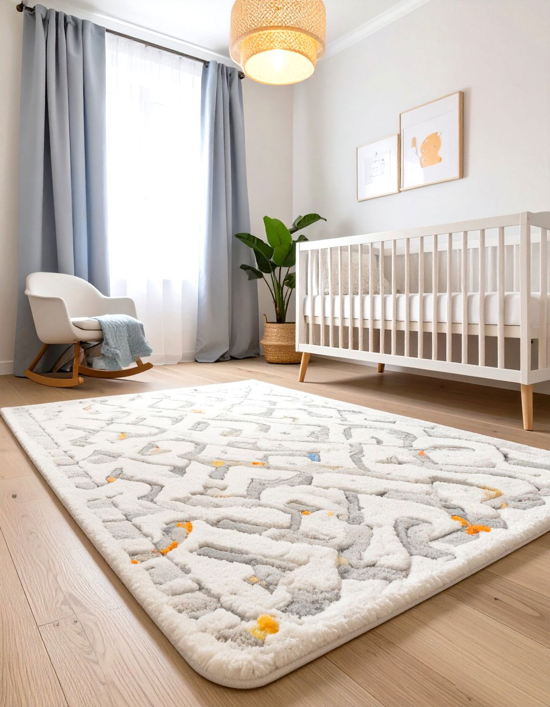 A Sound Absorbing Nursery Rug - 30 unique baby shower gift ideas