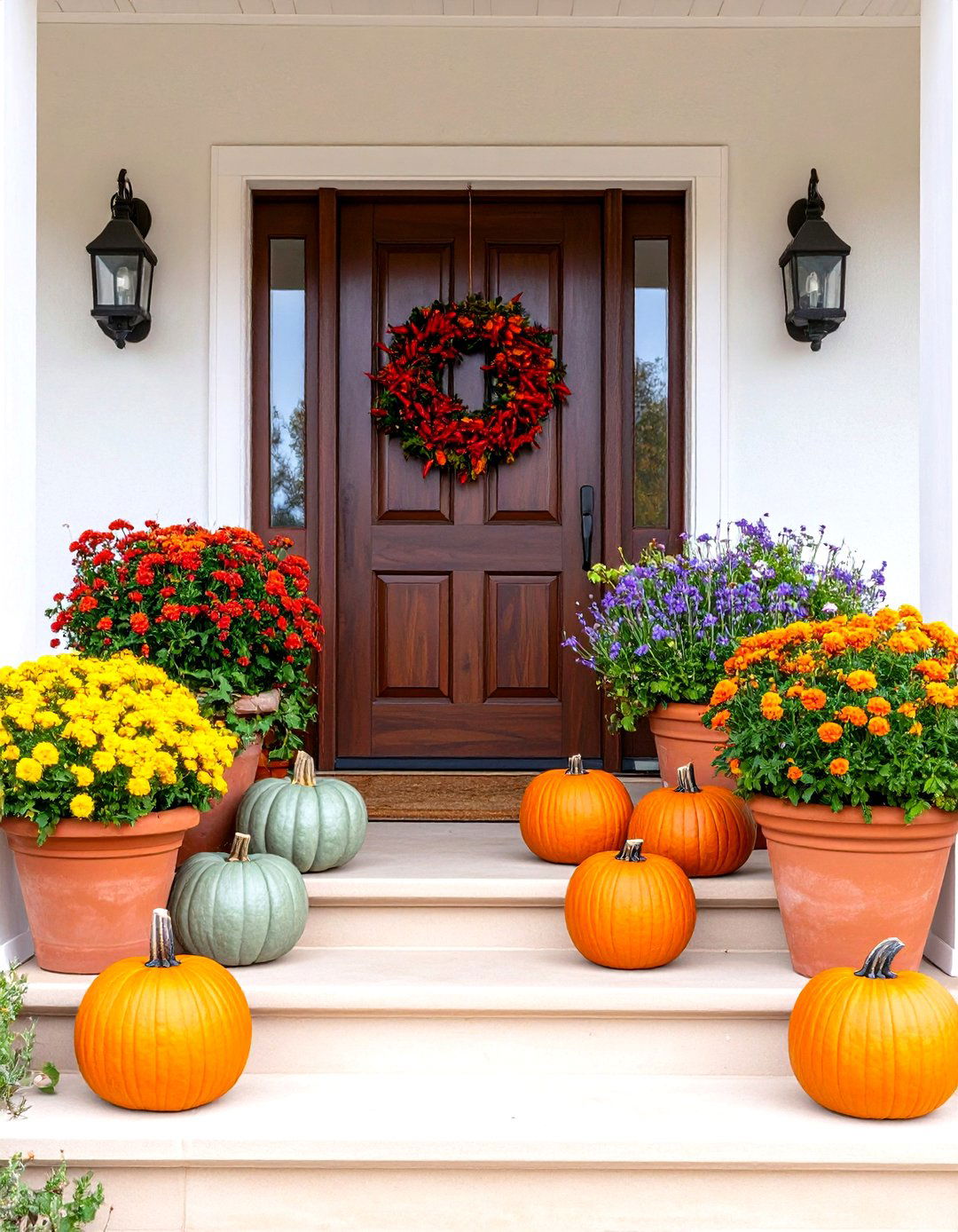 30 Fall Front Porch Ideas to Boost Your Curb Appeal - We Love Home Blog