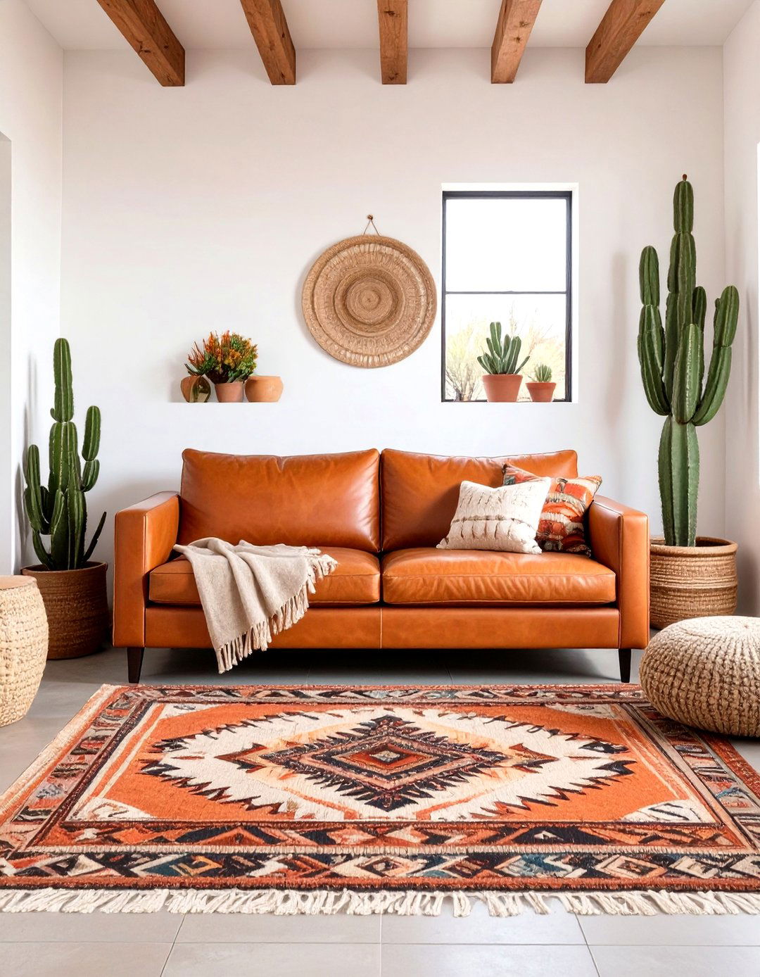 A Southwestern Inspired Den - 30 cozy interior design ideas
