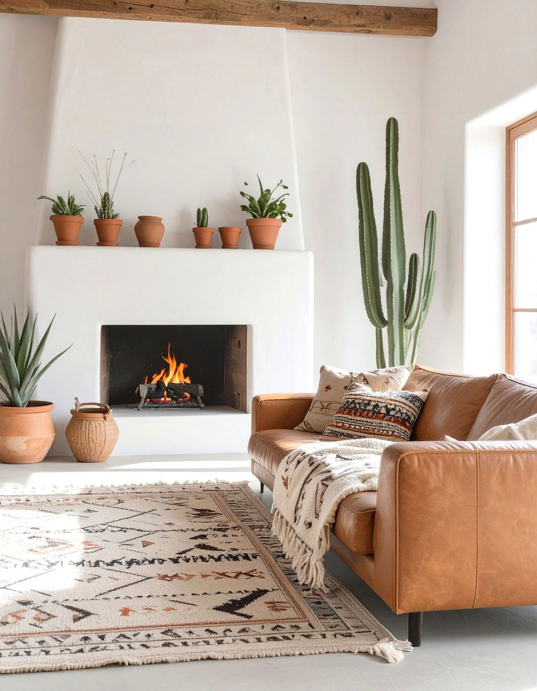 A Southwestern Living Room Sketch - 30 interior design sketches ideas