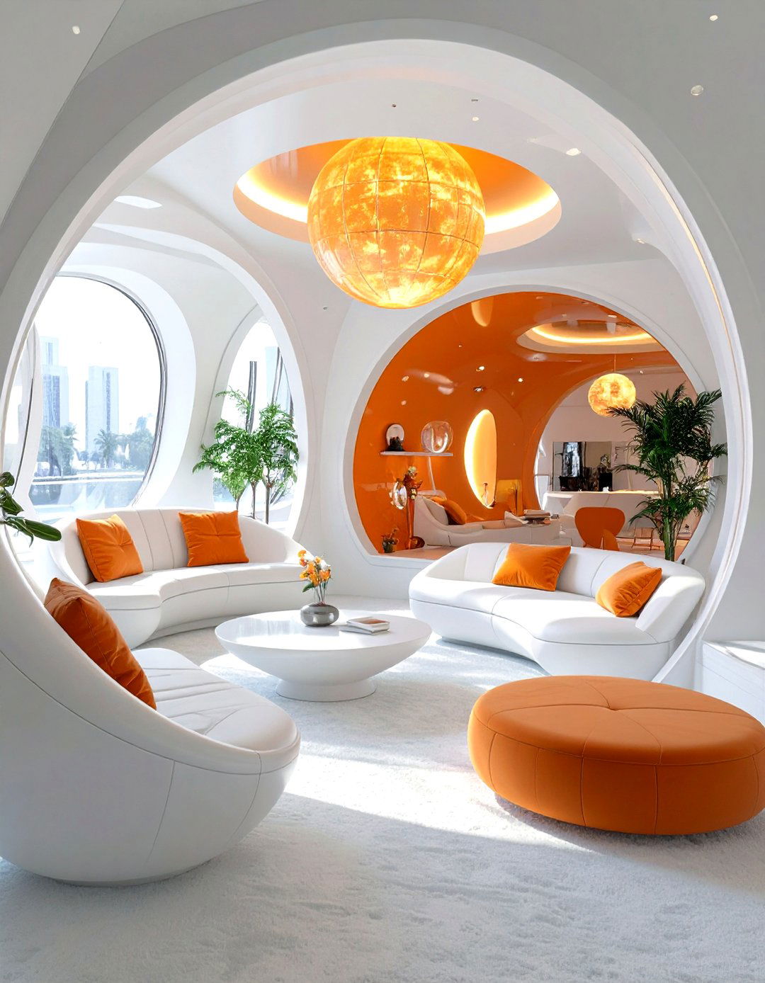 A Space Age Inspired Lounge - 30 interior design education ideas