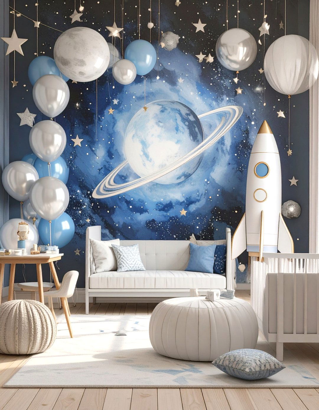 A Space Explorer Baby Shower - 30 baby boy shower ideas
