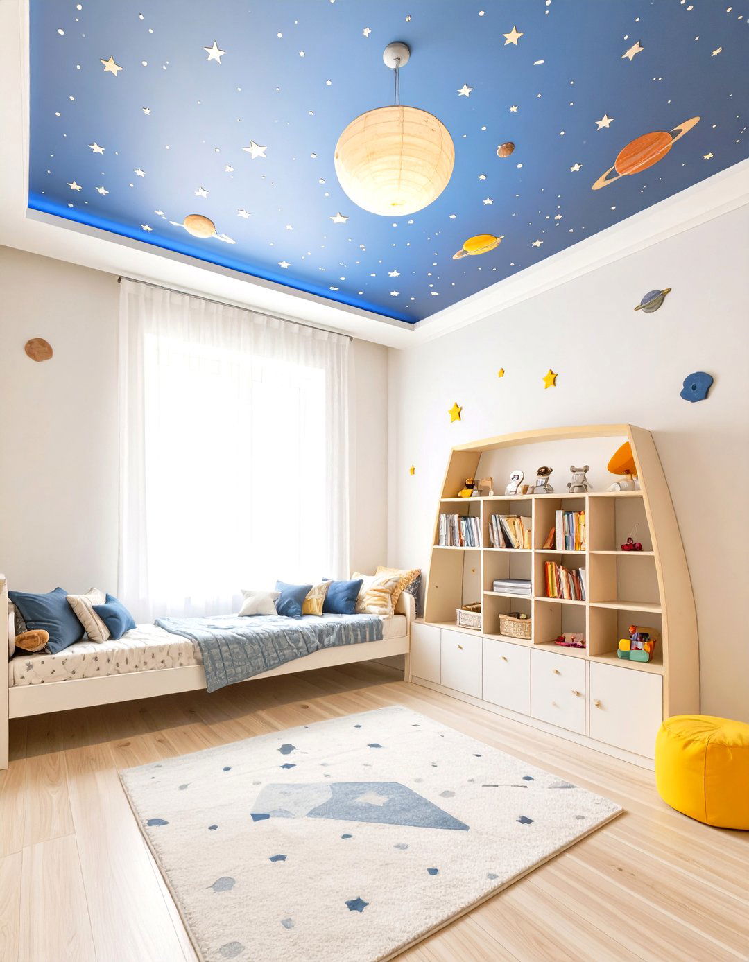 A Space Explorer Game Room - 30 kids game room ideas