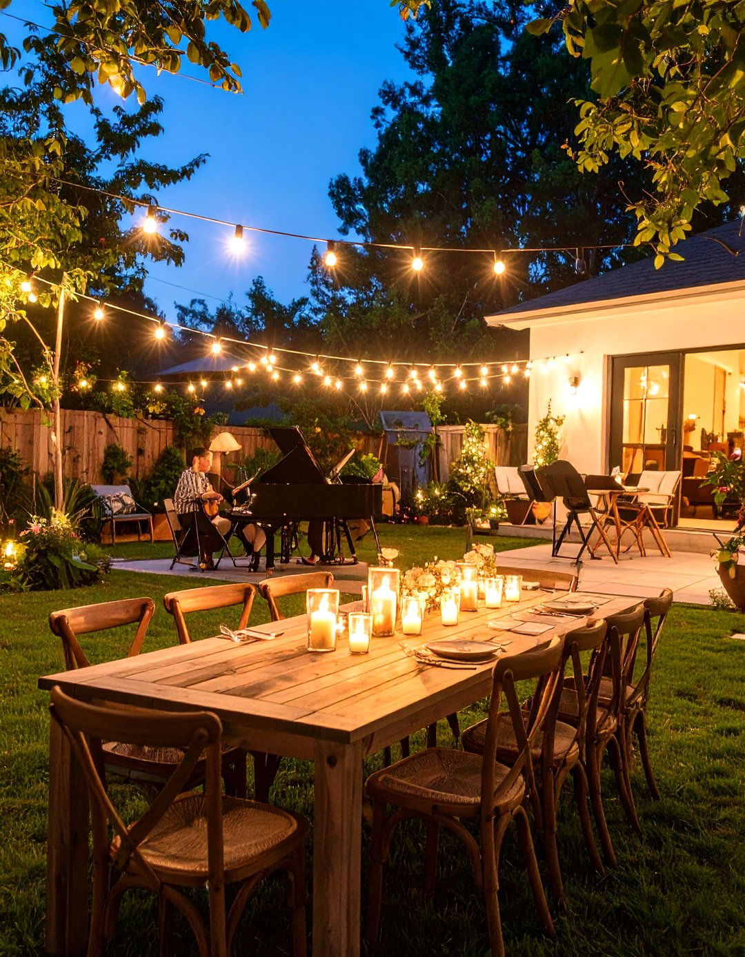 A Speakeasy Jazz Night - 30 backyard birthday party ideas