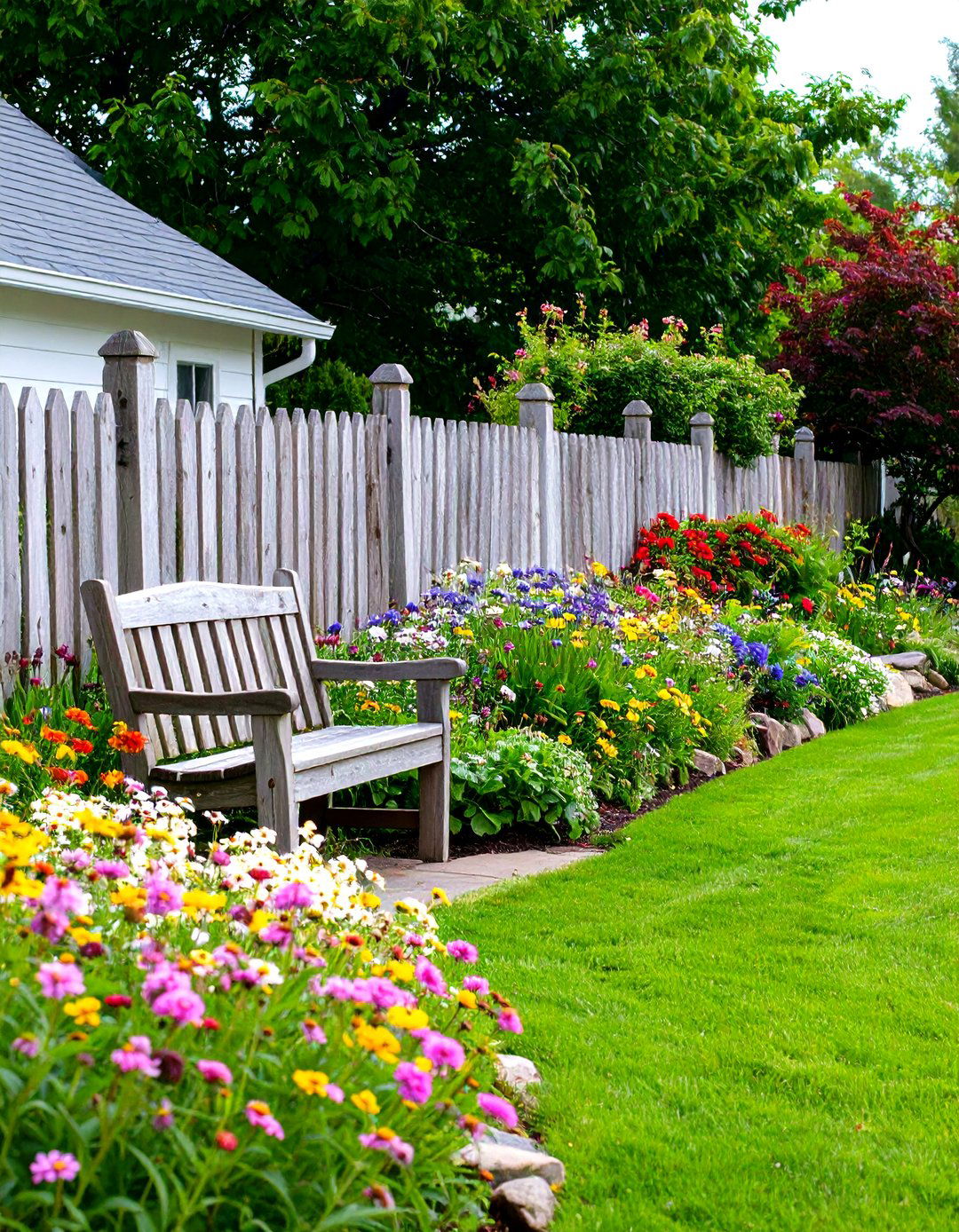 A Split Rail Fence for a Farmhouse Vibe - 30 fence ideas for backyard