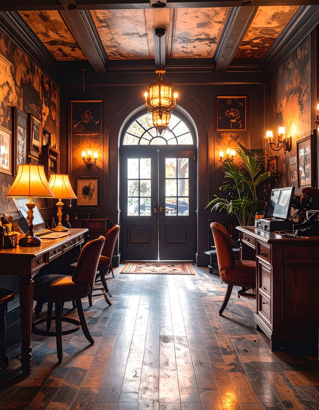 A Spooky Speakeasy from the s - 30 office halloween ideas