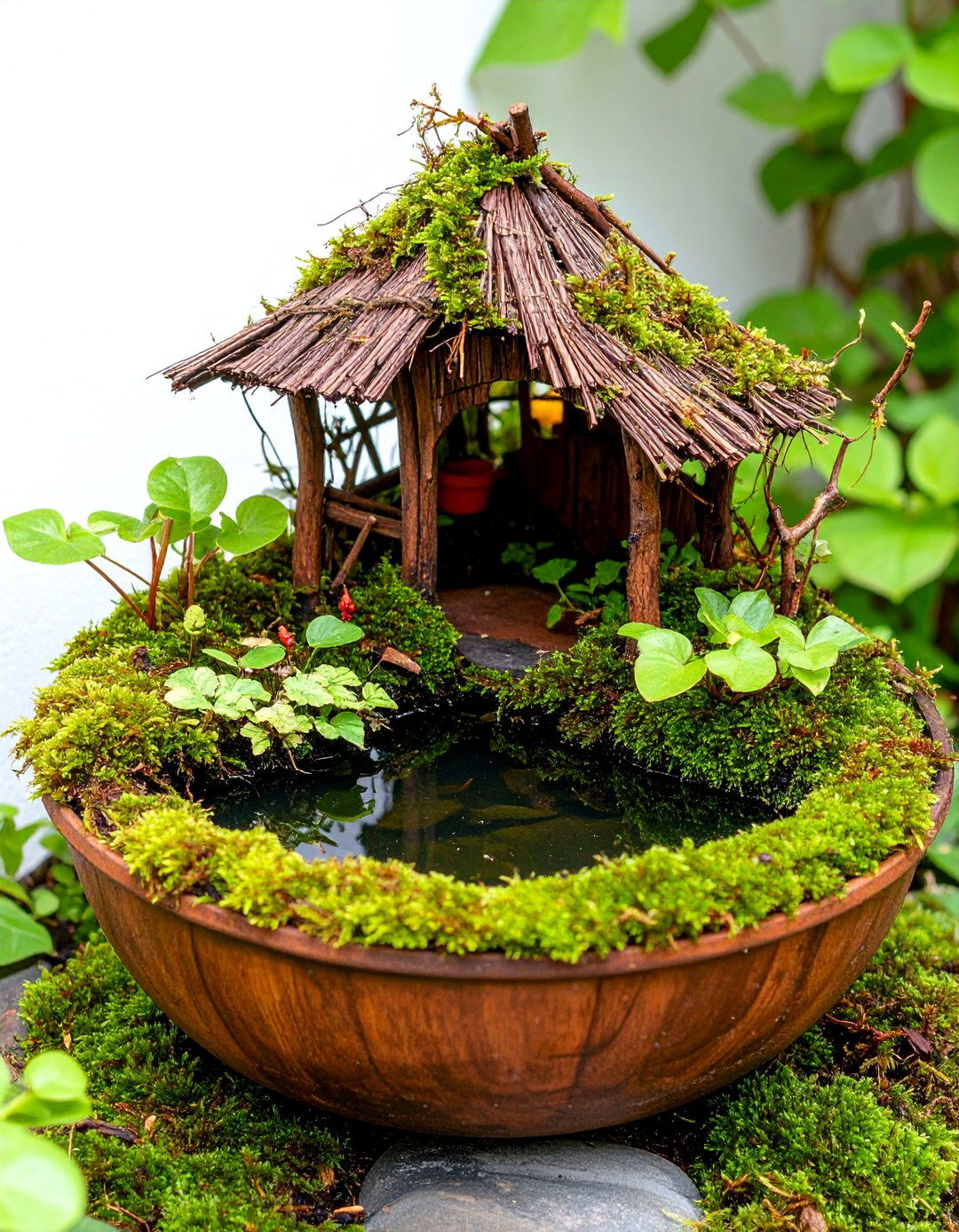 A Spooky Swamp Garden - 30 backyard fairy garden ideas